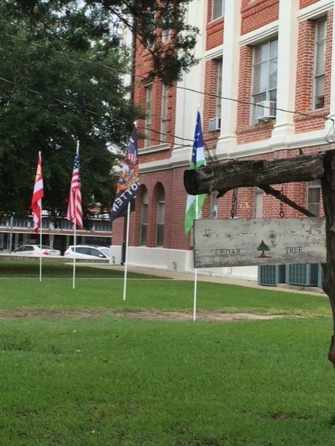 VCSO courthouse flags-2 photo