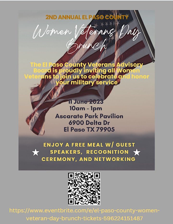 6-11-2023 2nd Annual EP County Women Vets Day Brunch at Ascarate