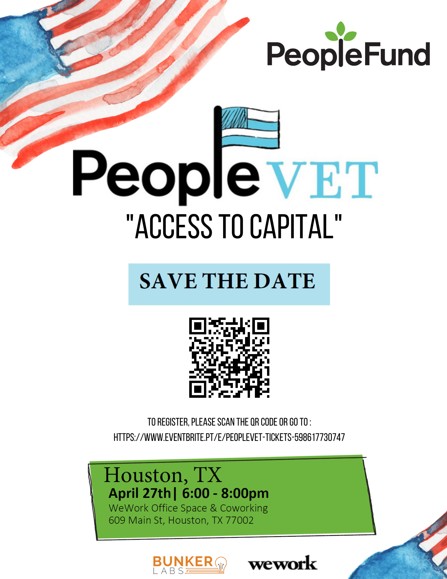 Access to Capital - People Vet flyer