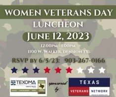 Texoma Women Veterans Day Luncheon June 12 2023