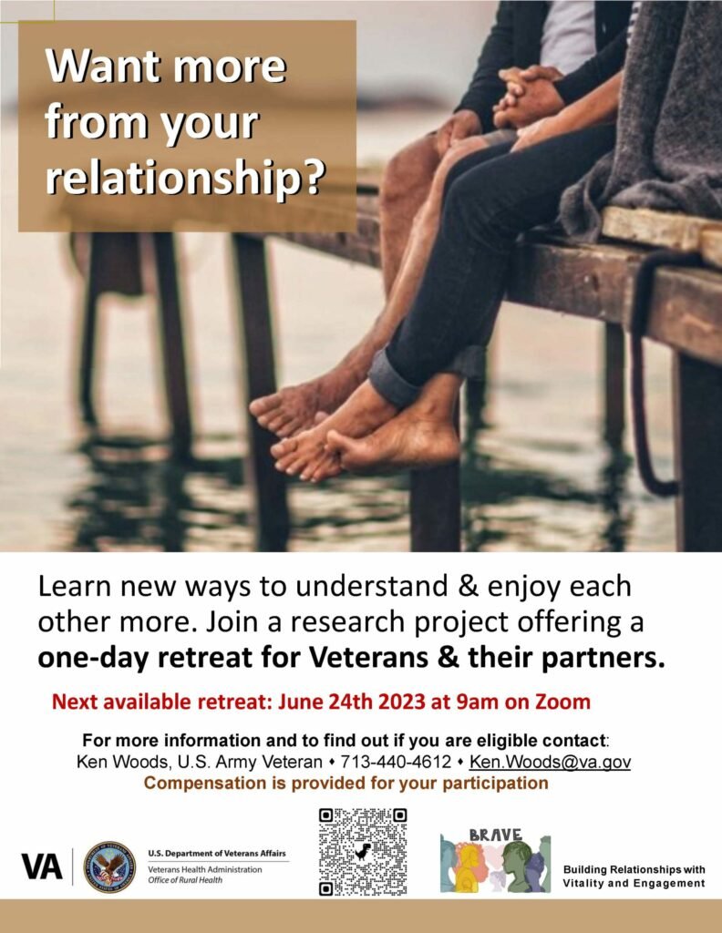 VA Veteran couple's retreat 6-24-23