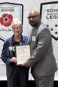 photo of Am.Legion TX 2023 LVER of year Eric Brown